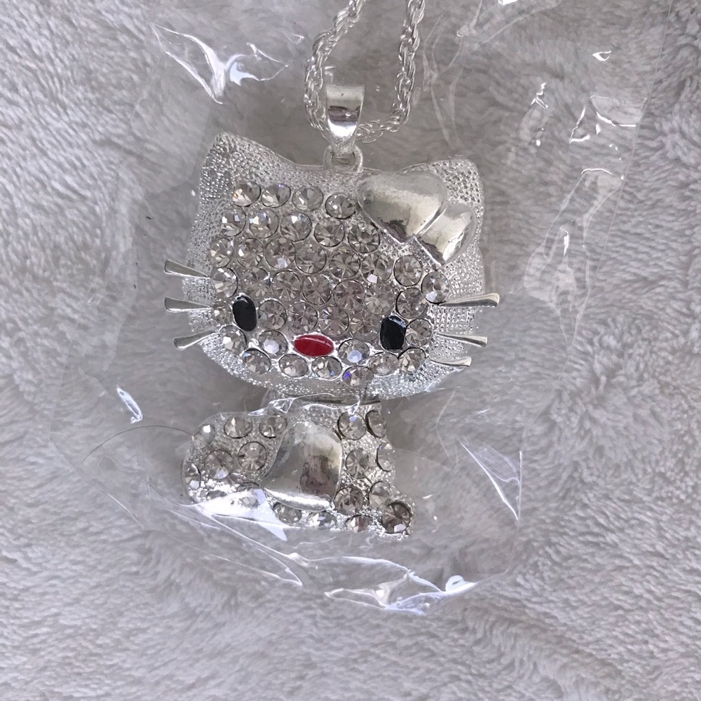 Jumbo Hello Kitty Pendant Necklace